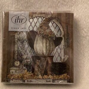 Fall Halloween Beverage Napkins ~ The Witching Hour ~ 20 ct 3 ply ~ Sealed